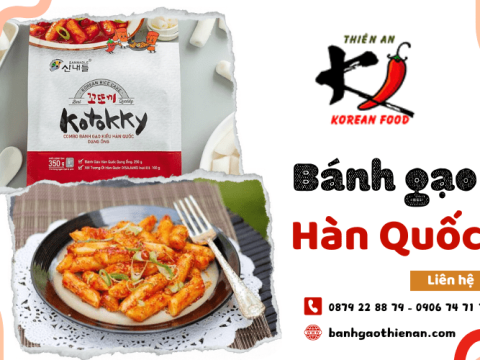Khám phá 5 món ăn ngon có thể làm từ sản phẩm bánh gạo Hàn Quốc